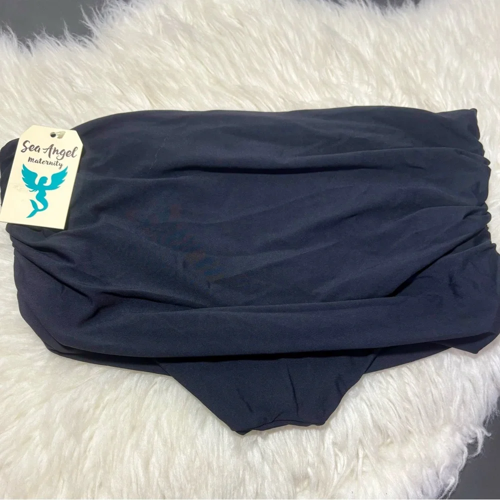 SEA ANGEL Maternity Black Bikini Bottom